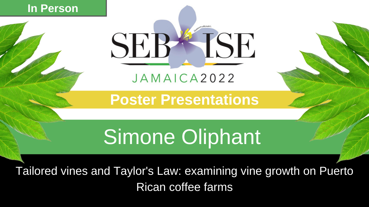 Poster Presentation Video: Simone Oliphant