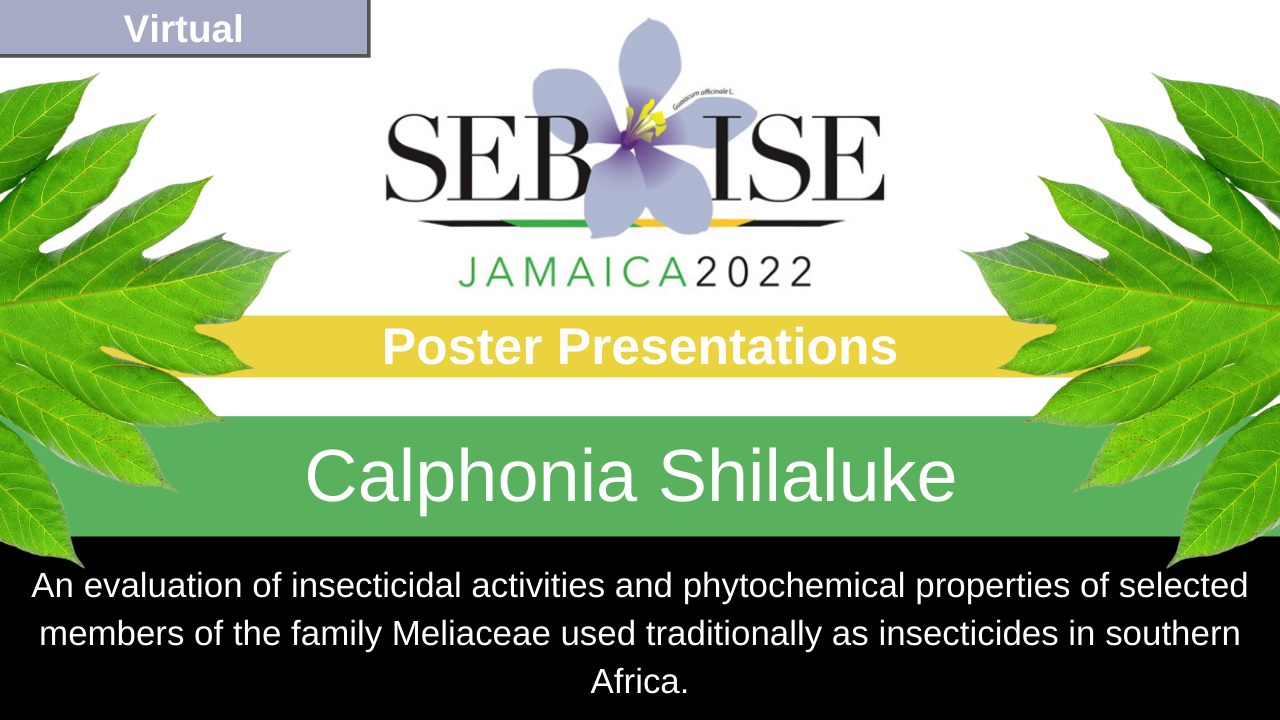Poster Presentation Video: Calphonia Shilaluke